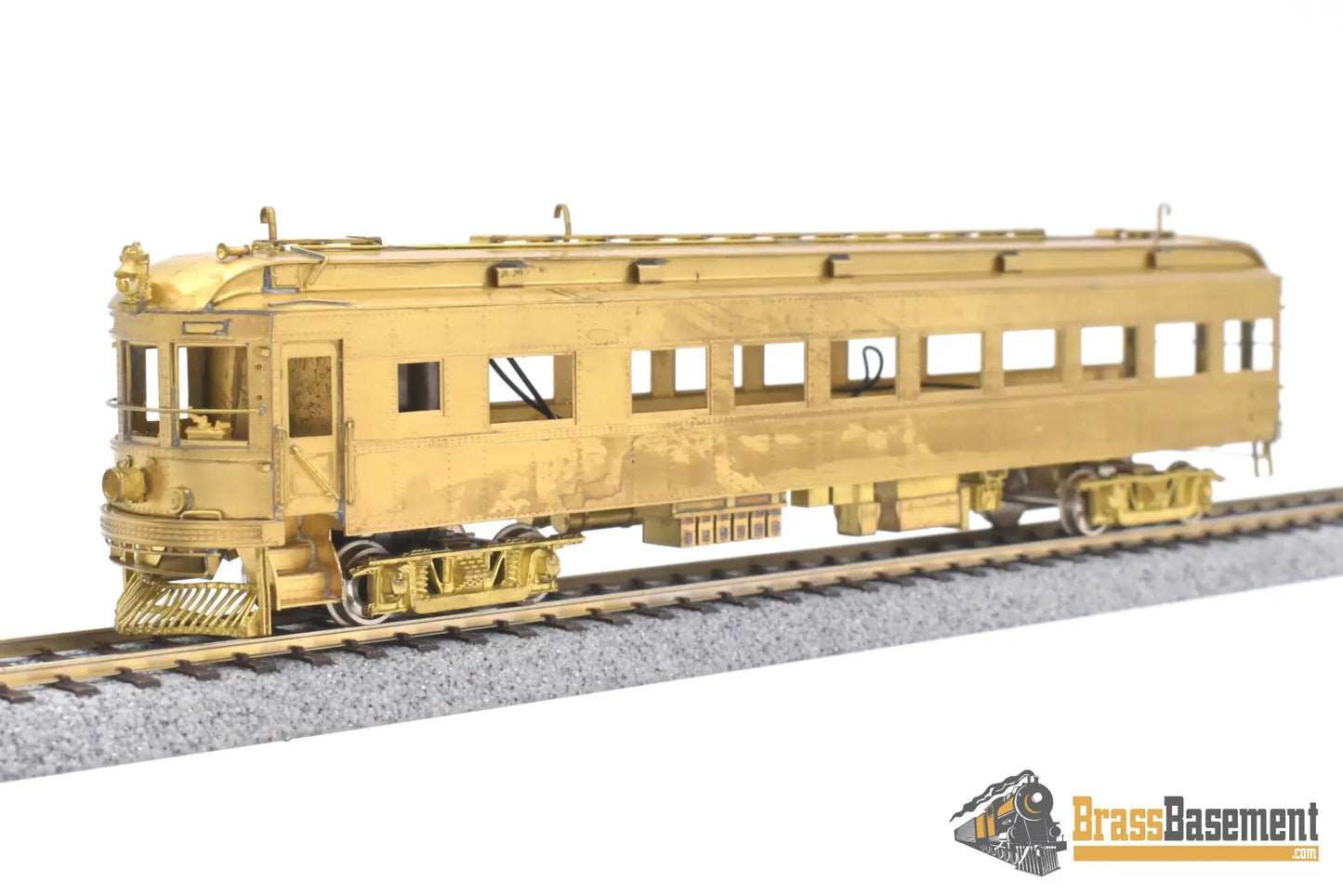 Ho Brass - Ghb Model 108 Columbus Delaware & Marion ‘Redbird’ Parlor Car #500 Motor Ceased