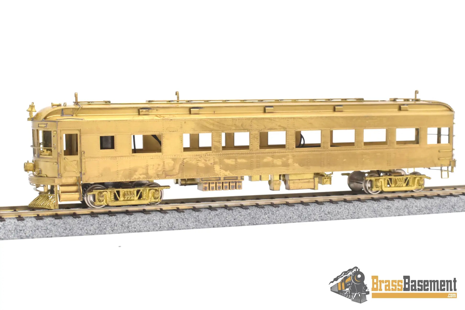 Ho Brass - Ghb Model 108 Columbus Delaware & Marion ‘Redbird’ Parlor Car #500 Motor Ceased