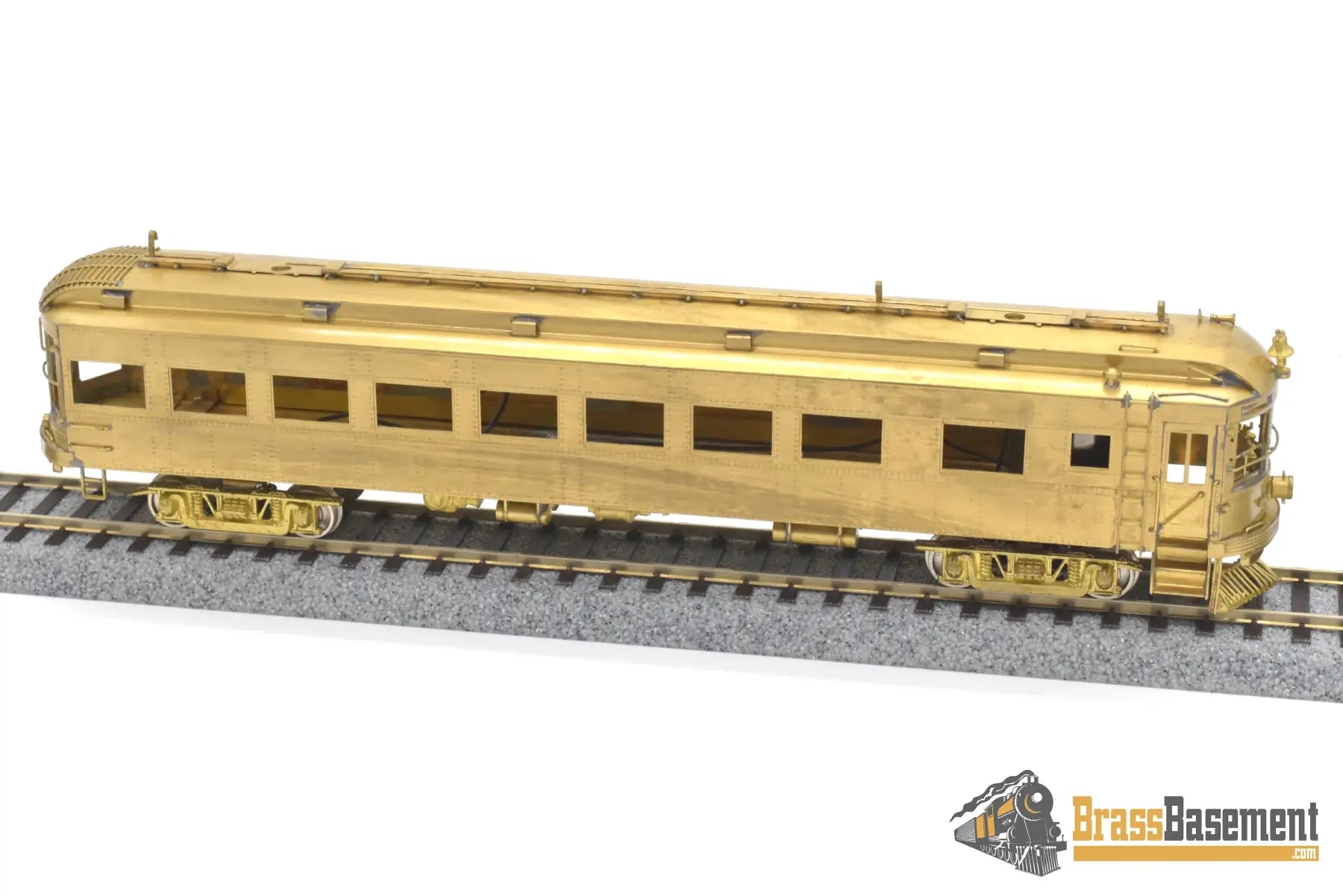 Ho Brass - Ghb Model 108 Columbus Delaware & Marion ‘Redbird’ Parlor Car #500 Motor Ceased