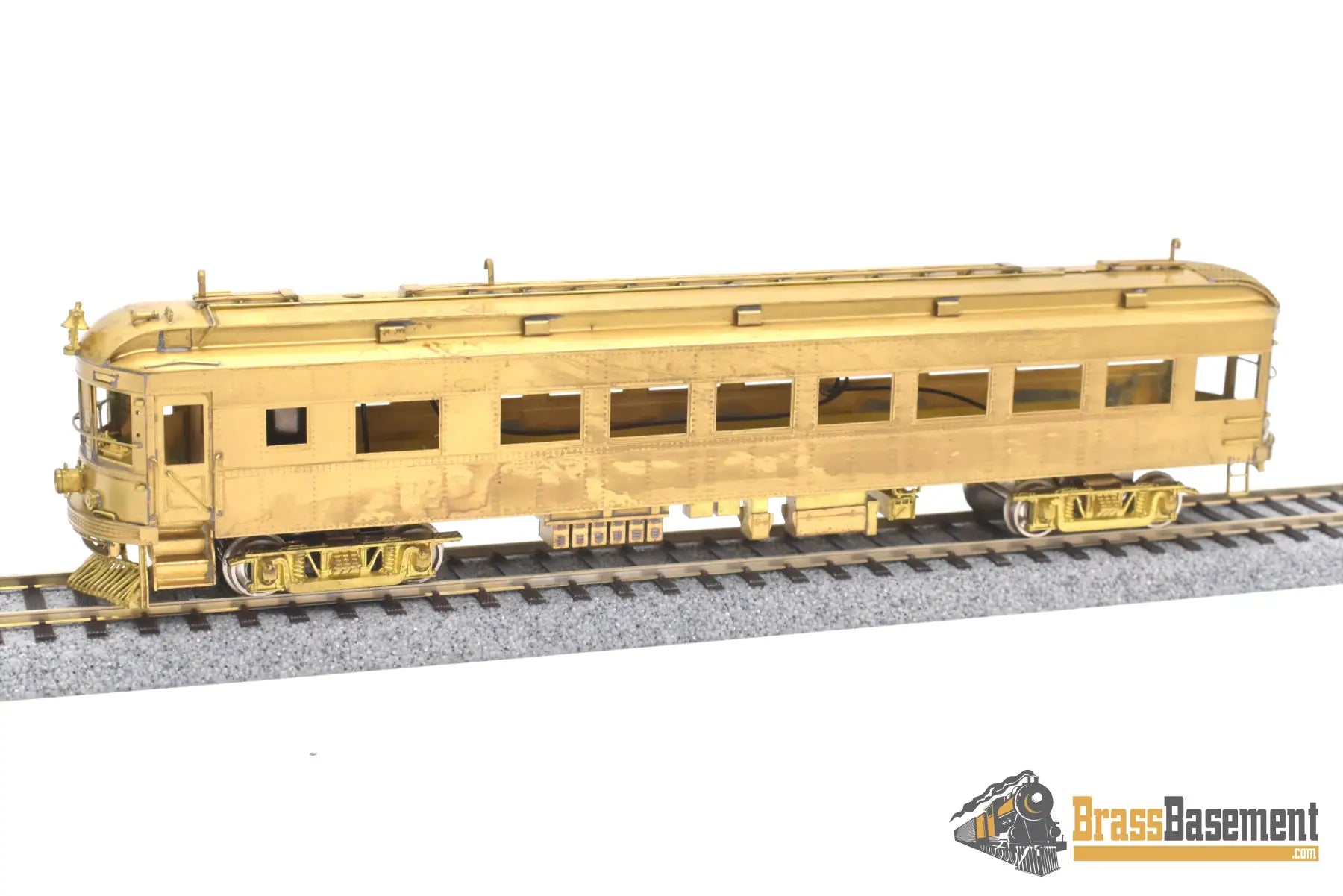 Ho Brass - Ghb Model 108 Columbus Delaware & Marion ‘Redbird’ Parlor Car #500 Motor Ceased