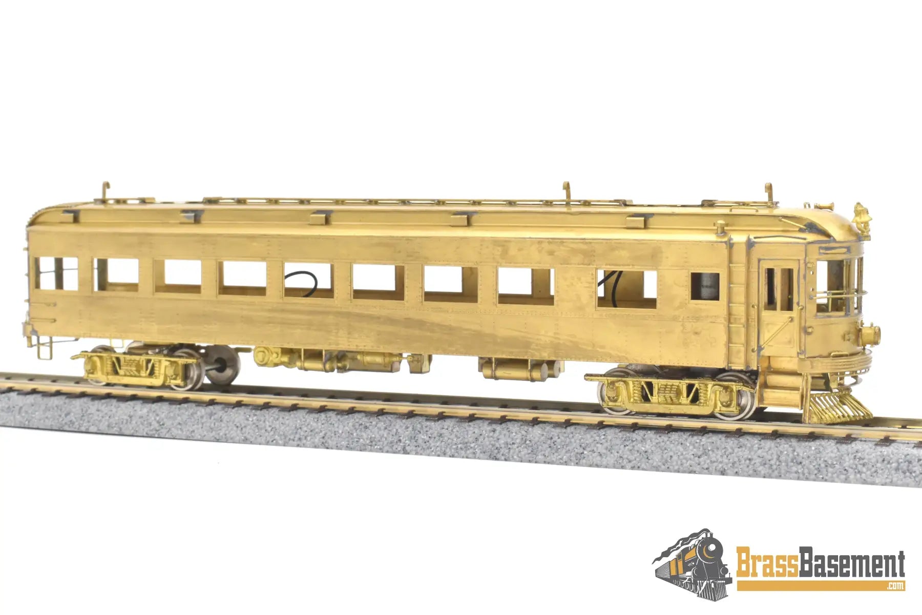 Ho Brass - Ghb Model 108 Columbus Delaware & Marion ‘Redbird’ Parlor Car #500 Motor Ceased