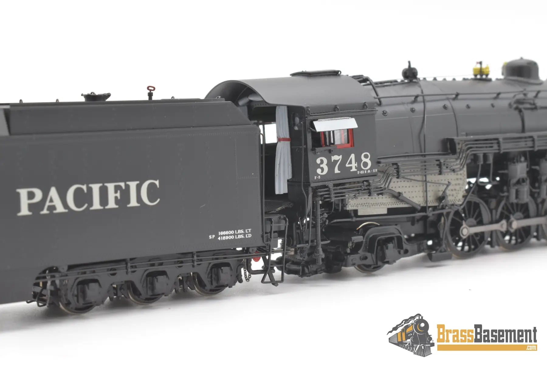 Ho Brass - Gpm 3748.2 Southern Pacific F - 5 2 - 10 - 2 #3748 Factory Paint 252 - R - 1 Tender!