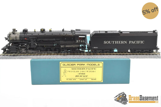 Ho Brass - Gpm 3748.2 Southern Pacific F - 5 2 - 10 - 2 #3748 Factory Paint 252 - R - 1 Tender!