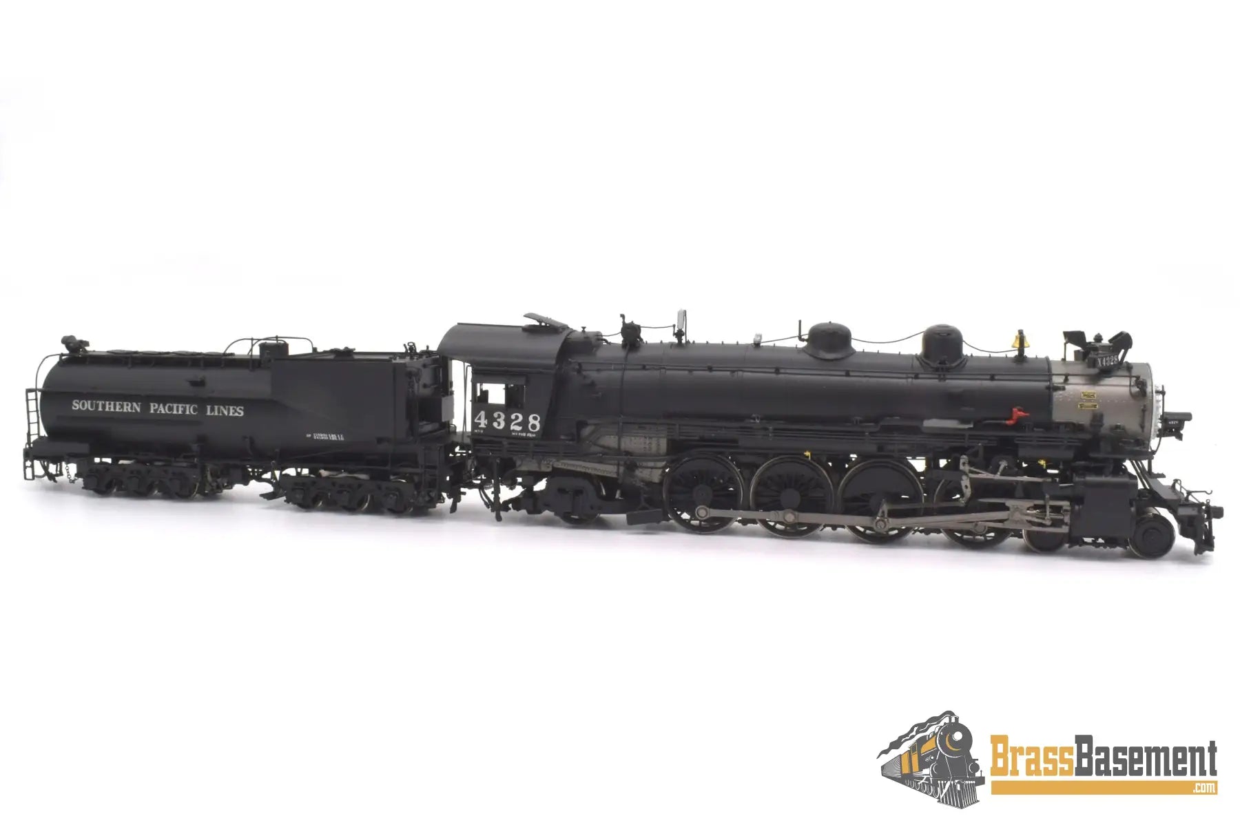 Ho Brass - Gpm 4328.1 Southern Pacific Lines Mt - 3 #4328 Factory Paint Issue Steam