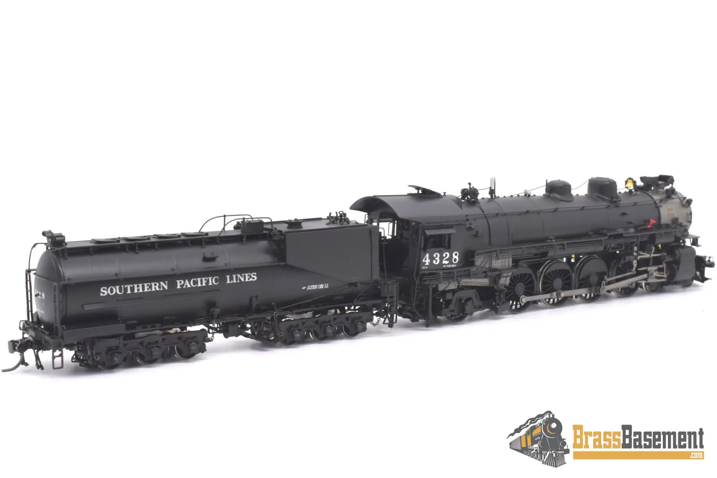 Ho Brass - Gpm 4328.1 Southern Pacific Lines Mt - 3 #4328 Factory Paint Issue Steam