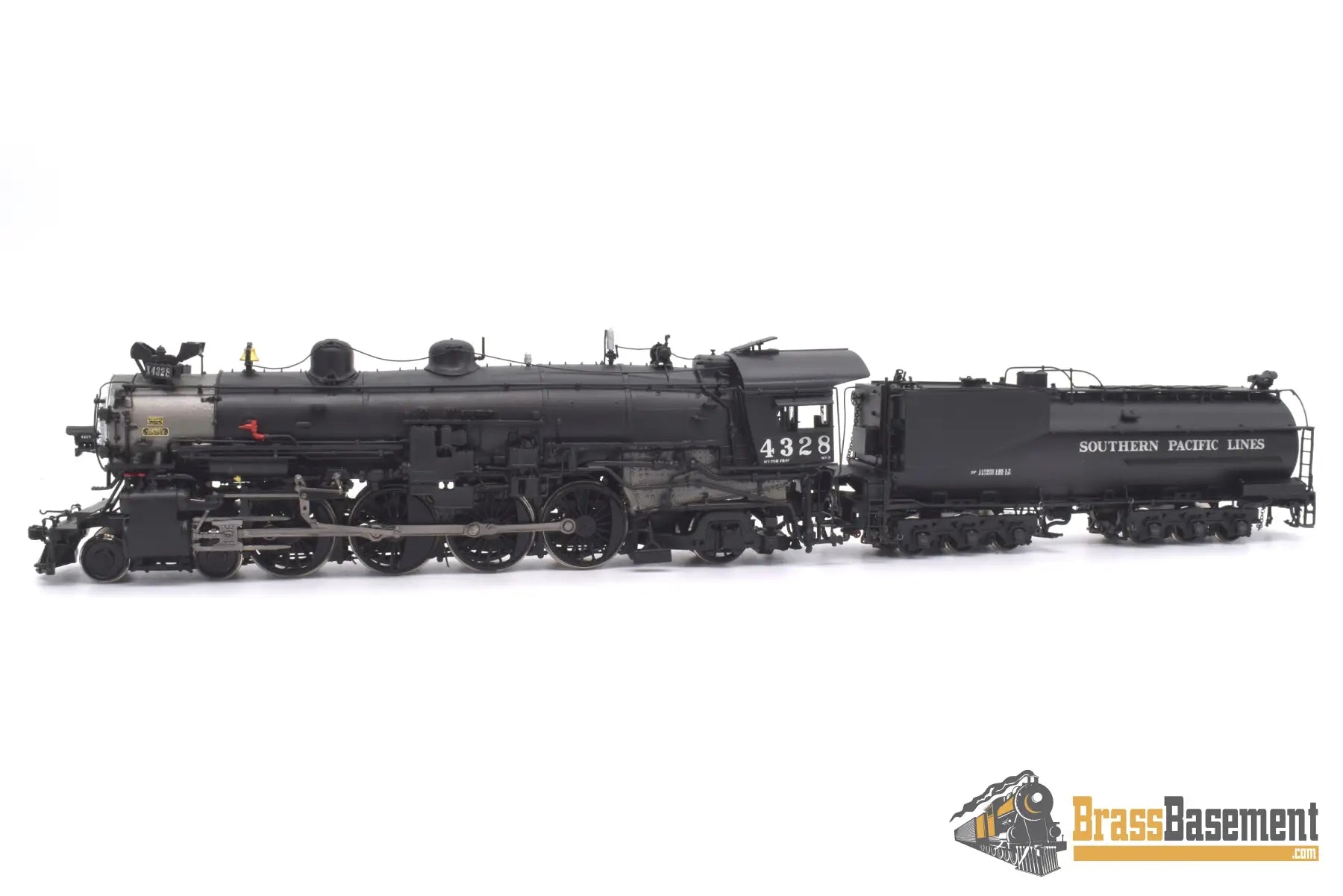 Ho Brass - Gpm 4328.1 Southern Pacific Lines Mt - 3 #4328 Factory Paint Issue Steam
