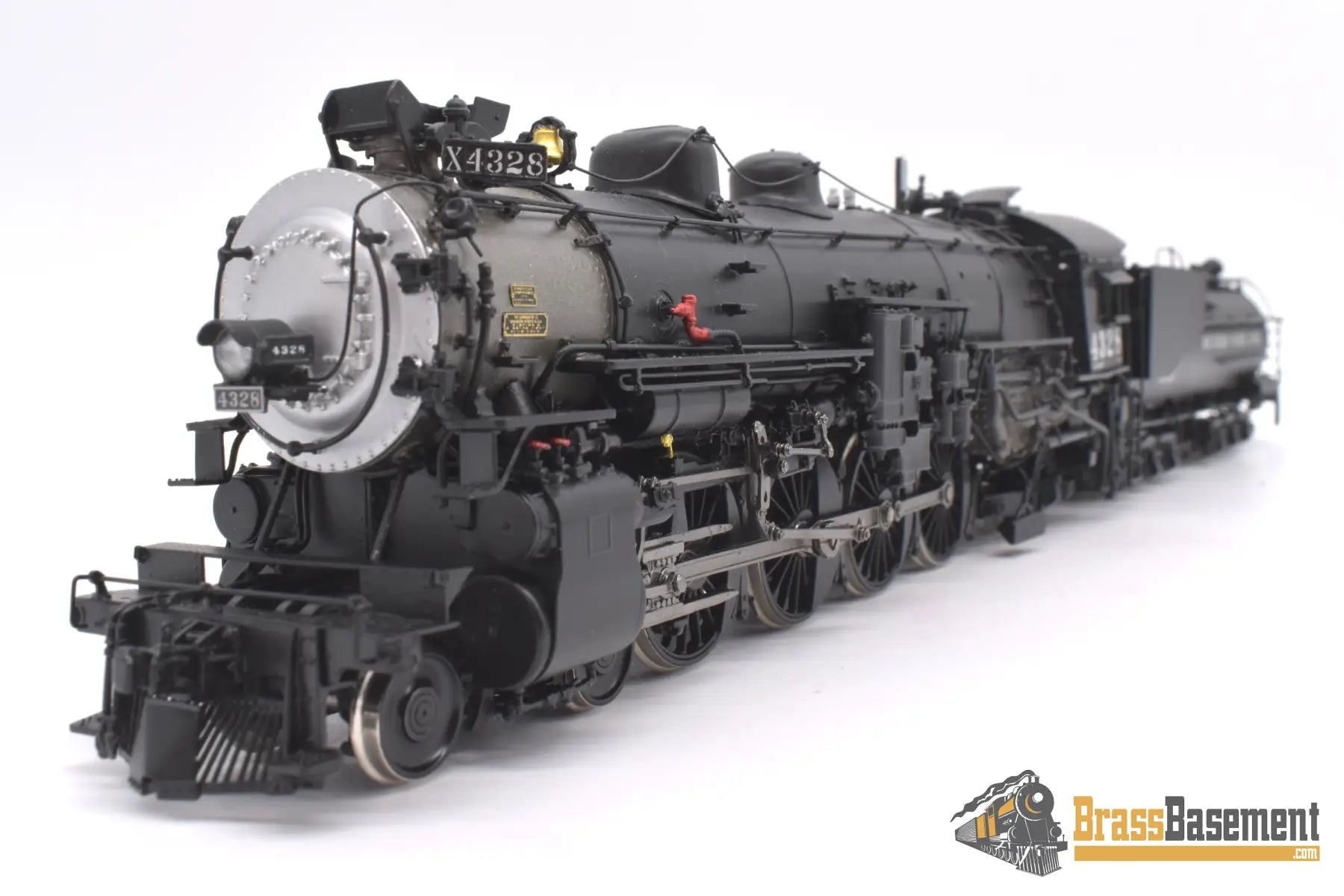 Ho Brass - Gpm 4328.1 Southern Pacific Lines Mt - 3 #4328 Factory Paint Issue Steam