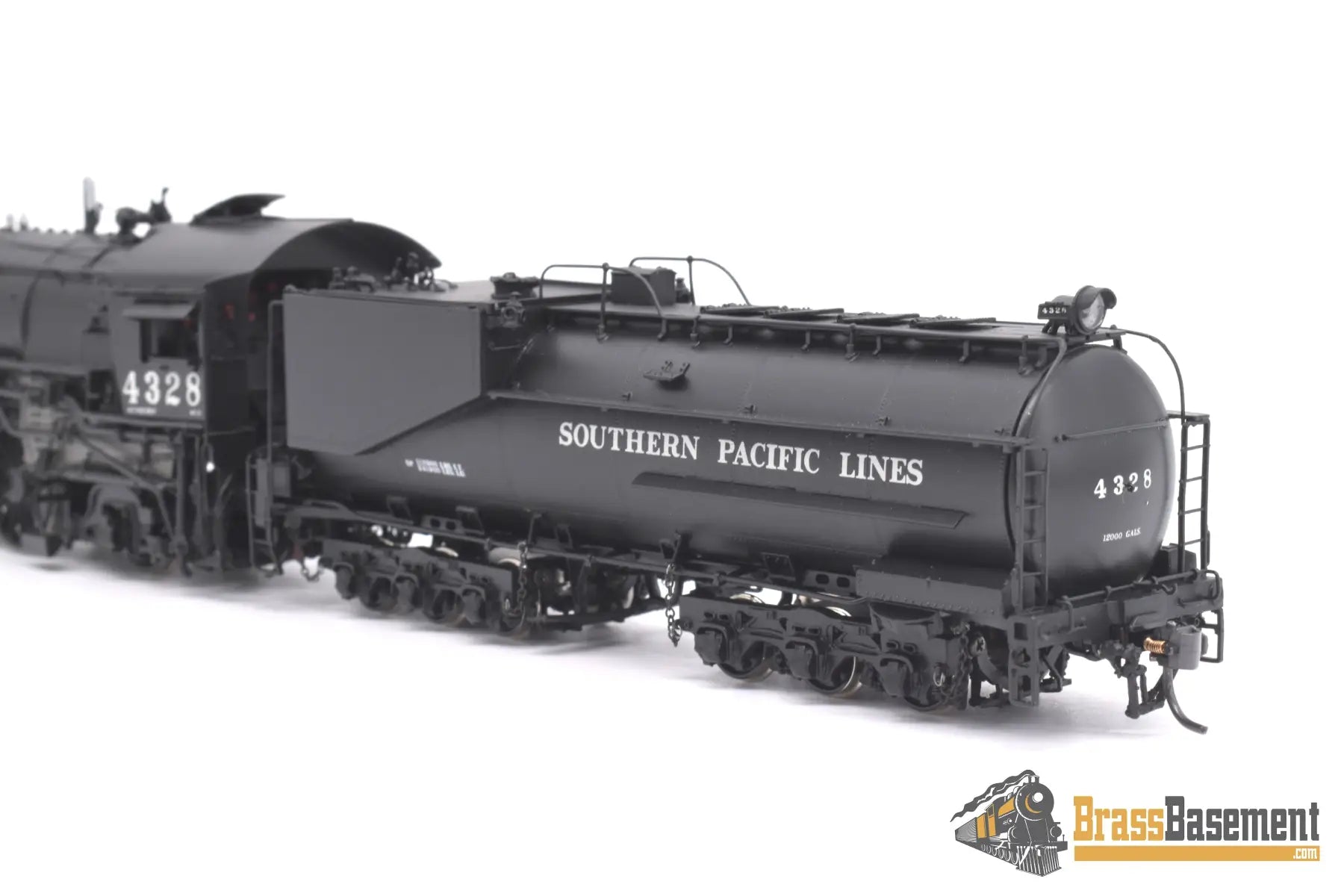 Ho Brass - Gpm 4328.1 Southern Pacific Lines Mt - 3 #4328 Factory Paint Issue Steam