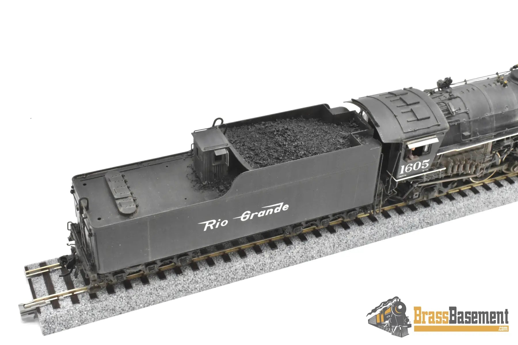 HO Brass - GPM D&RGW Rio Grande M-75 4-8-2 #1605 1950s - F/P Spoelma Weathering Steam