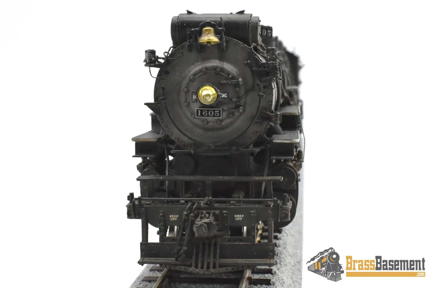 HO Brass - GPM D&RGW Rio Grande M-75 4-8-2 #1605 1950s - F/P Spoelma Weathering Steam