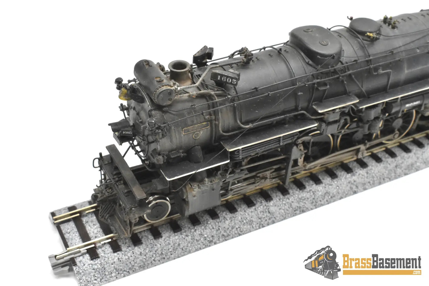 HO Brass - GPM D&RGW Rio Grande M-75 4-8-2 #1605 1950s - F/P Spoelma Weathering Steam