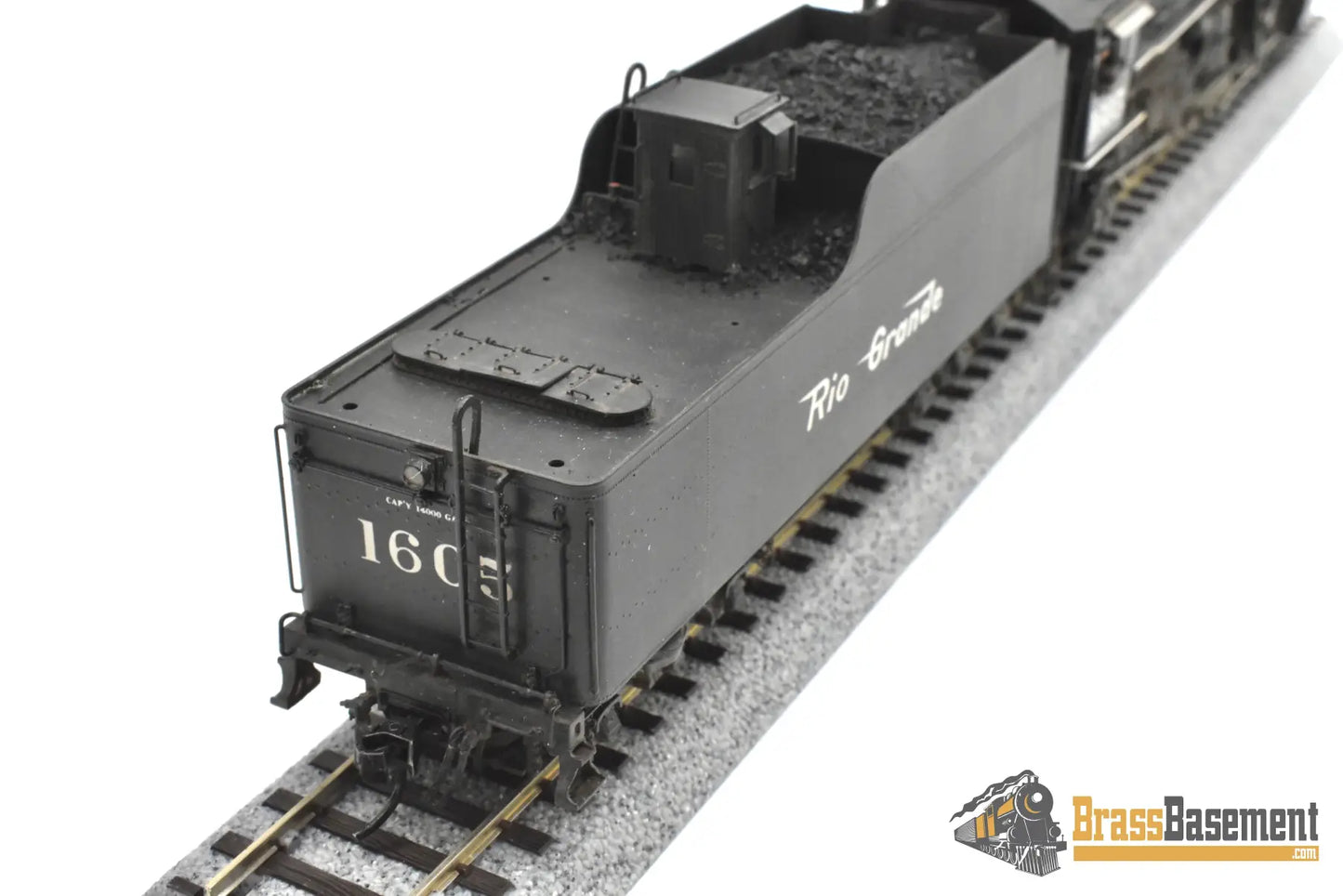 HO Brass - GPM D&RGW Rio Grande M-75 4-8-2 #1605 1950s - F/P Spoelma Weathering Steam
