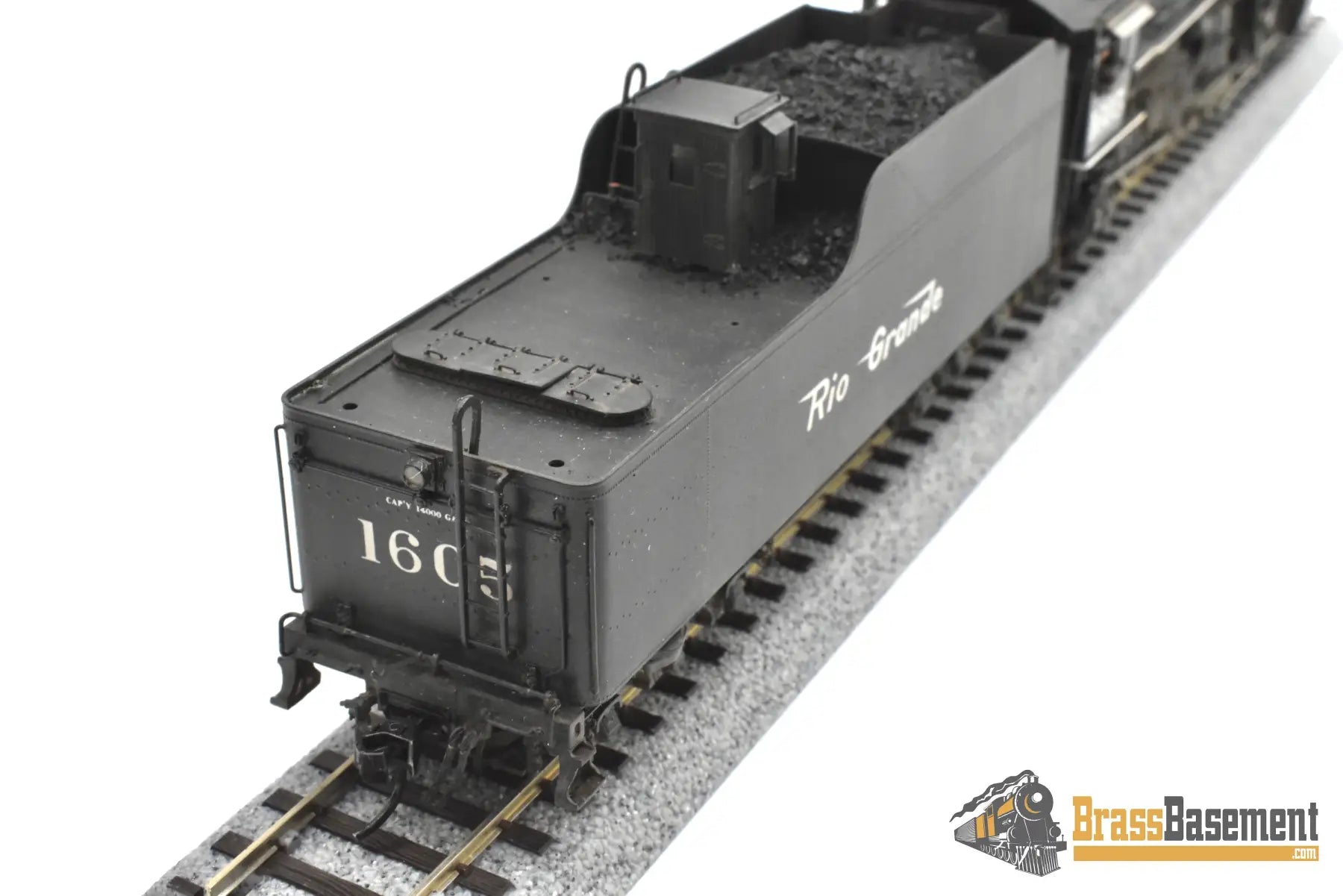HO Brass - GPM D&RGW Rio Grande M-75 4-8-2 #1605 1950s - F/P Spoelma Weathering Steam
