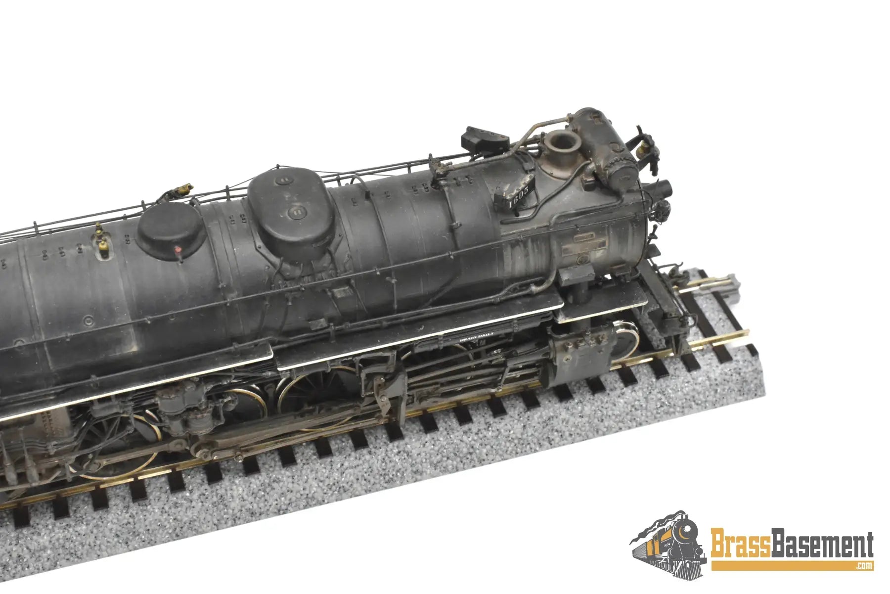 HO Brass - GPM D&RGW Rio Grande M-75 4-8-2 #1605 1950s - F/P Spoelma Weathering Steam