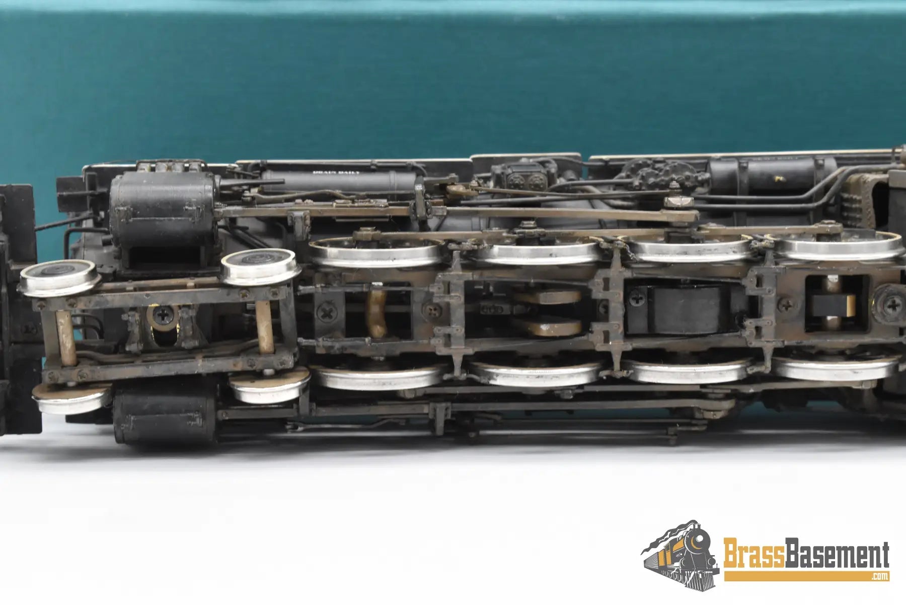 HO Brass - GPM D&RGW Rio Grande M-75 4-8-2 #1605 1950s - F/P Spoelma Weathering Steam