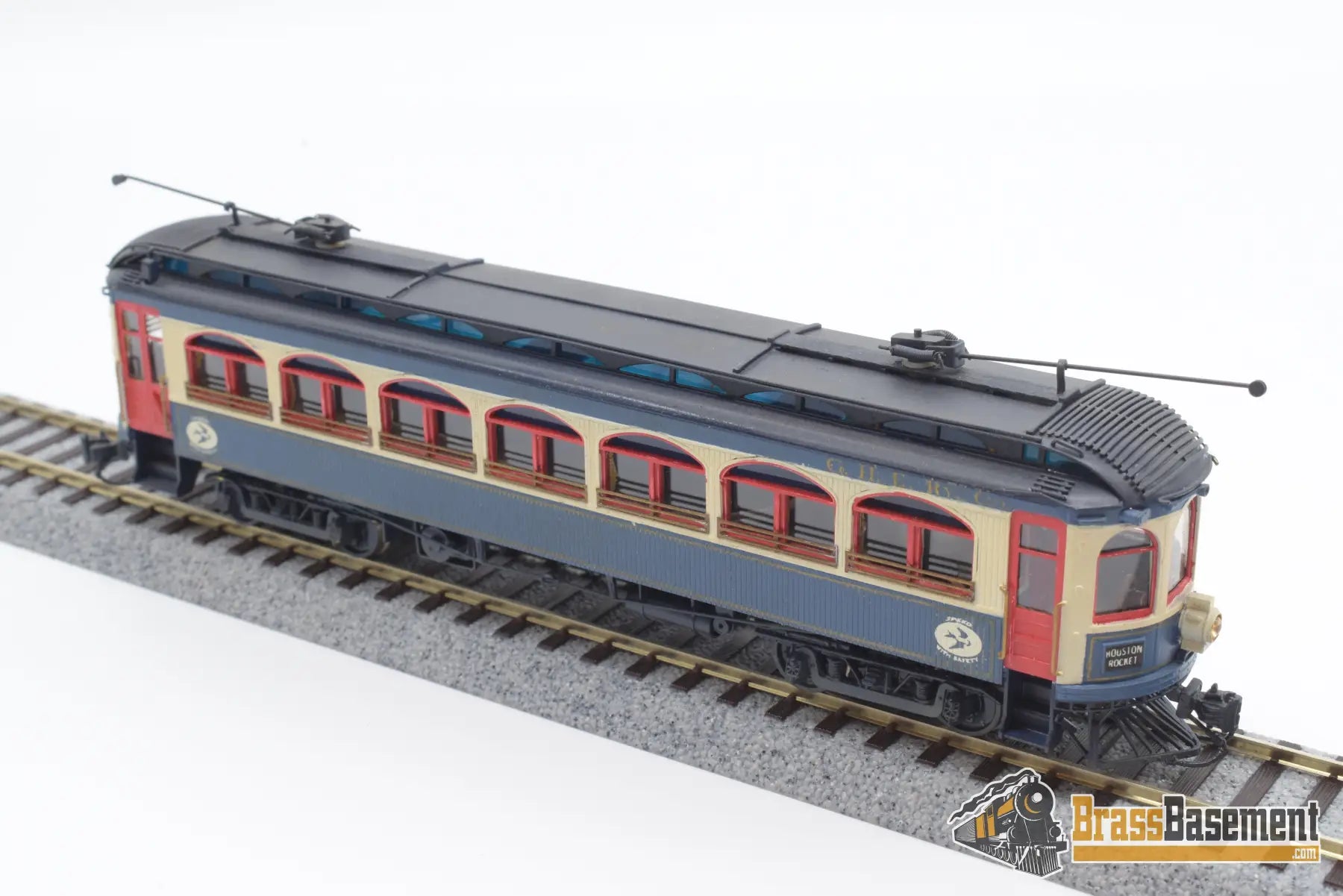 Ho Brass - Gsb Rail Galveston - Houston Electric Railway Model 100