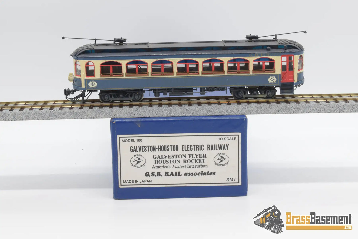 Ho Brass - Gsb Rail Galveston - Houston Electric Railway Model 100
