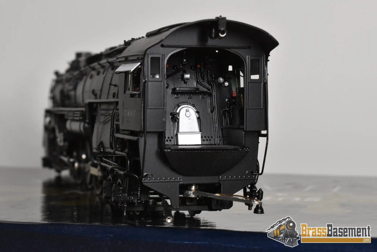 HO Brass - Hallmark 069D ATSF Santa Fe 2-10-4 #5006 - Samhongsa FP Commonwealth Tender Truck - Steam