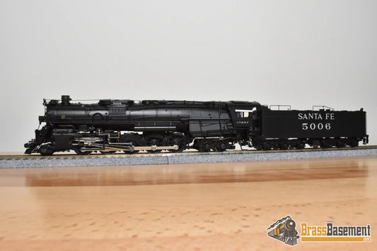 HO Brass - Hallmark 069D ATSF Santa Fe 2-10-4 #5006 - Samhongsa FP Commonwealth Tender Truck - Steam