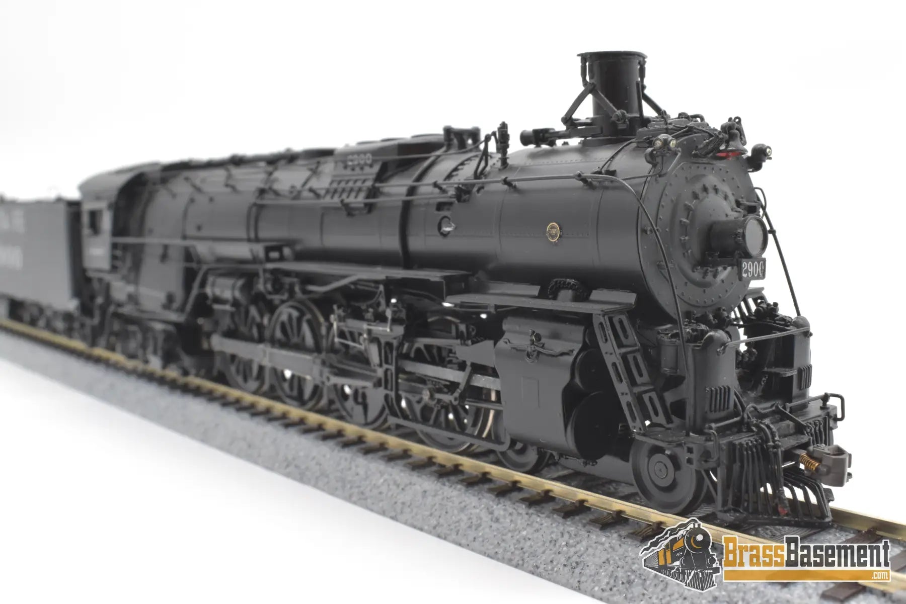 Ho Brass - Hallmark Atsf Santa Fe 4 - 8 - 4 #2900 Original Rods Samhongsa F/P Steam