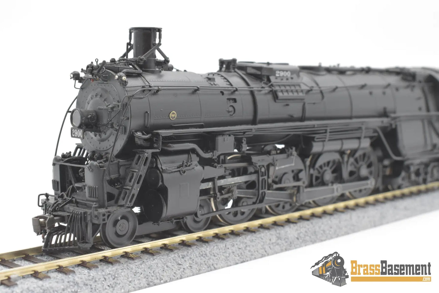 Ho Brass - Hallmark Atsf Santa Fe 4 - 8 - 4 #2900 Original Rods Samhongsa F/P Steam