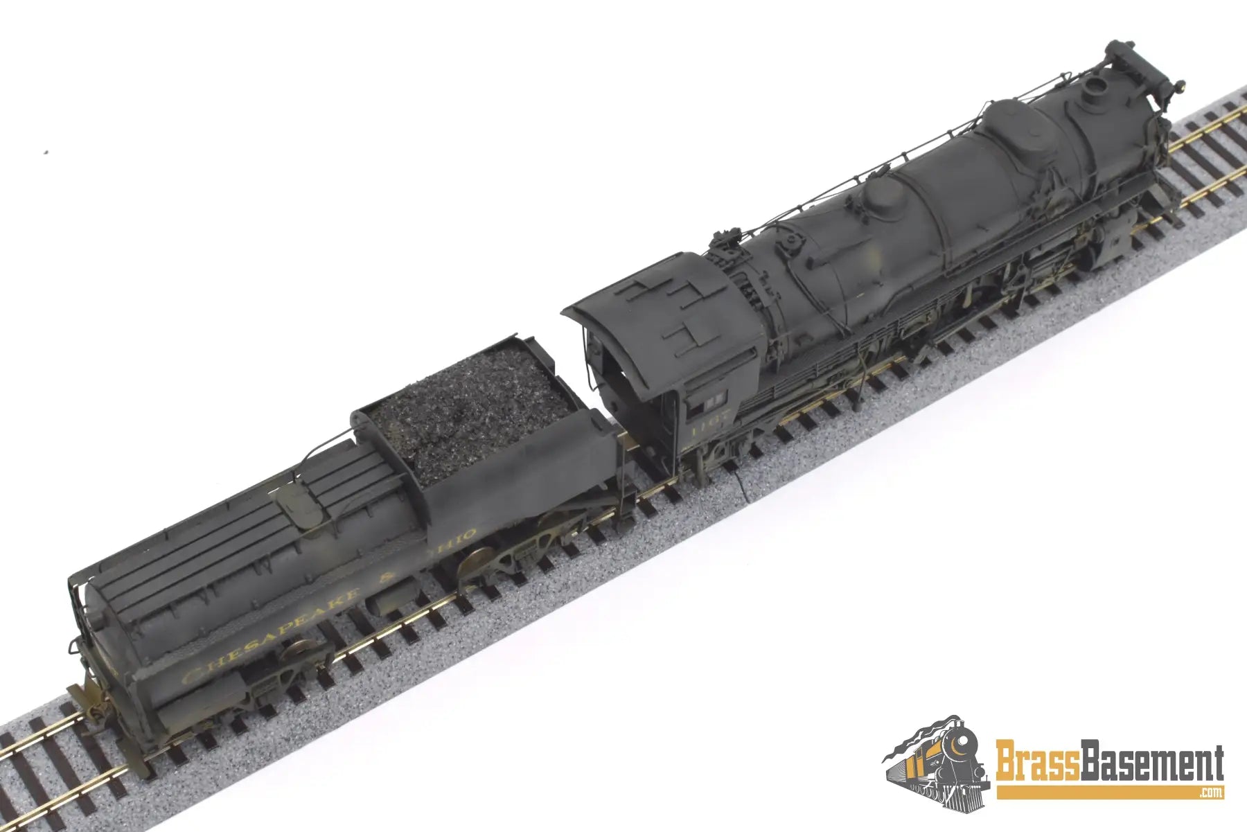 Ho Brass - Hallmark Chesapeake & Ohio C&O K - 2 2 - 8 - 2 #1167 Painted 1976 Steam