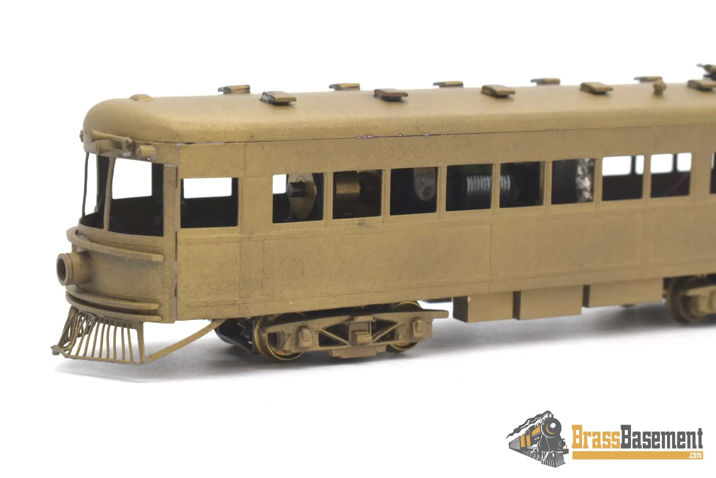 Ho Brass - Hallmark Cincinnati & Lake Erie (C&Le) Trolley Car Unpainted Does Not Run Interurban