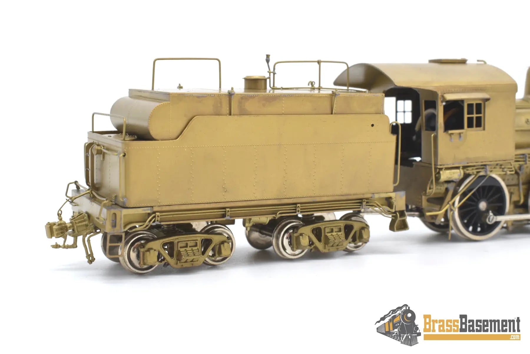 Ho Brass - Hallmark Frisco 182 - 187 Class 4 - 4 - 0 ’American’ Unpainted Steam