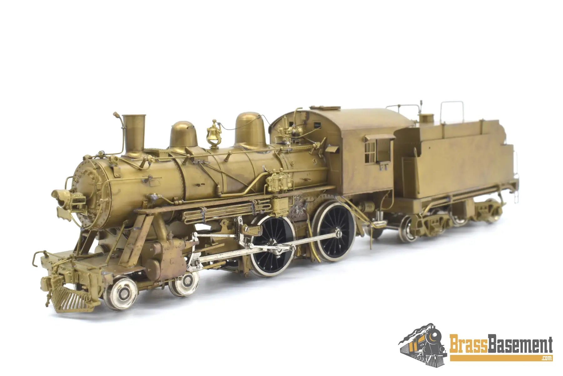 Ho Brass - Hallmark Frisco 182 - 187 Class 4 - 4 - 0 ’American’ Unpainted Steam