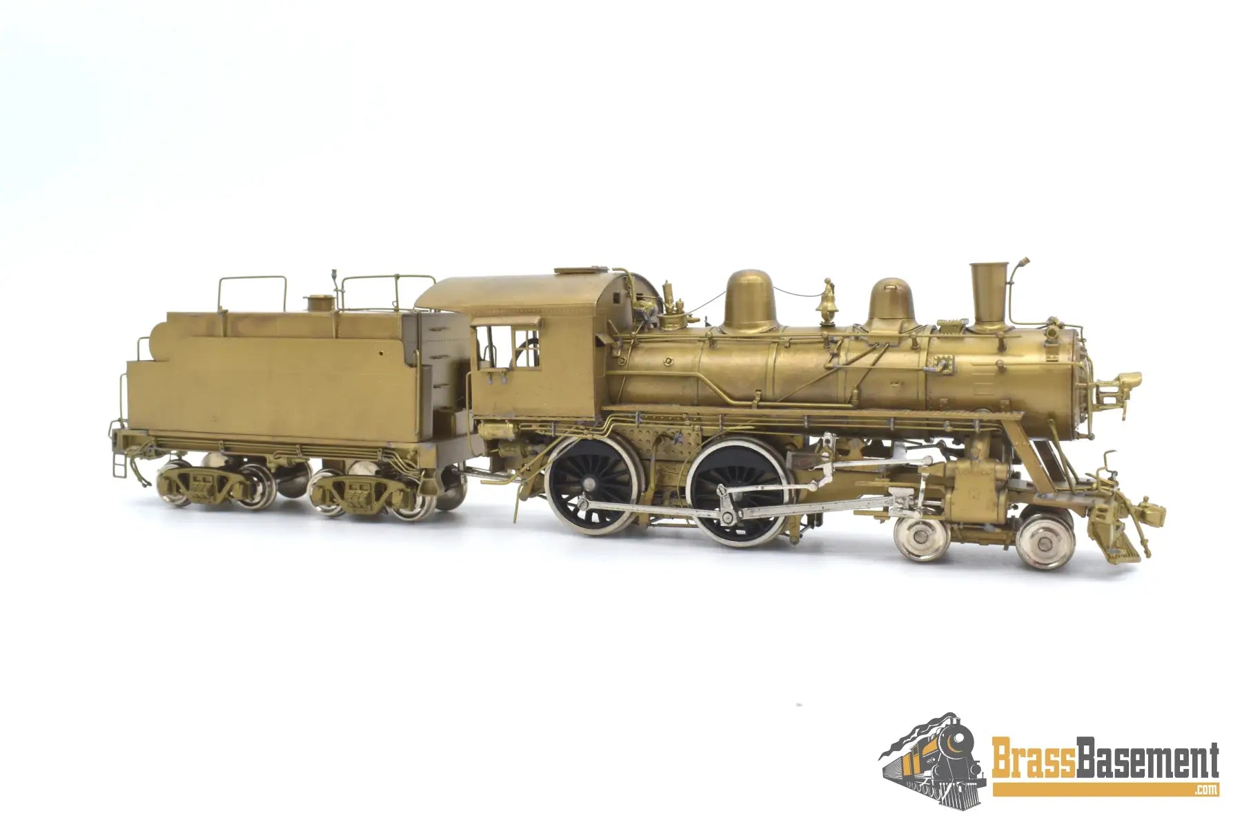 Ho Brass - Hallmark Frisco 182 - 187 Class 4 - 4 - 0 ’American’ Unpainted Steam