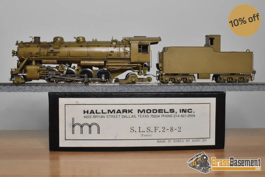 HO Brass - Hallmark Frisco SLSF 2-8-2 ’Mikado’ - Unpainted - Steam
