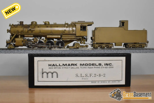 HO Brass - Hallmark Frisco SLSF 2-8-2 ’Mikado’ - Unpainted - Steam