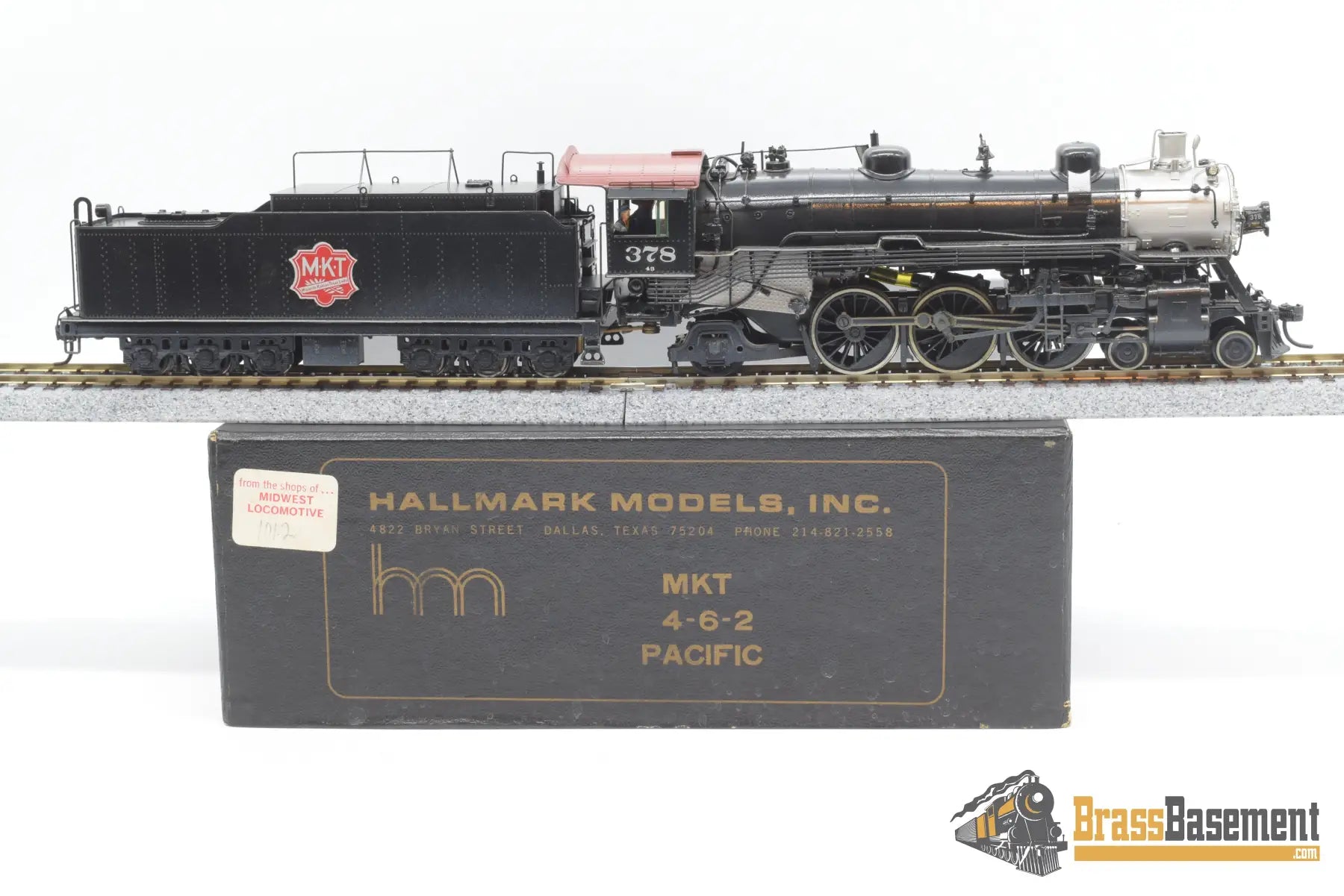 Ho Brass - Hallmark Fujiyama Missouri Kansas Texas Mkt 4 - 6 - 2 H - 3A Pacific Steam