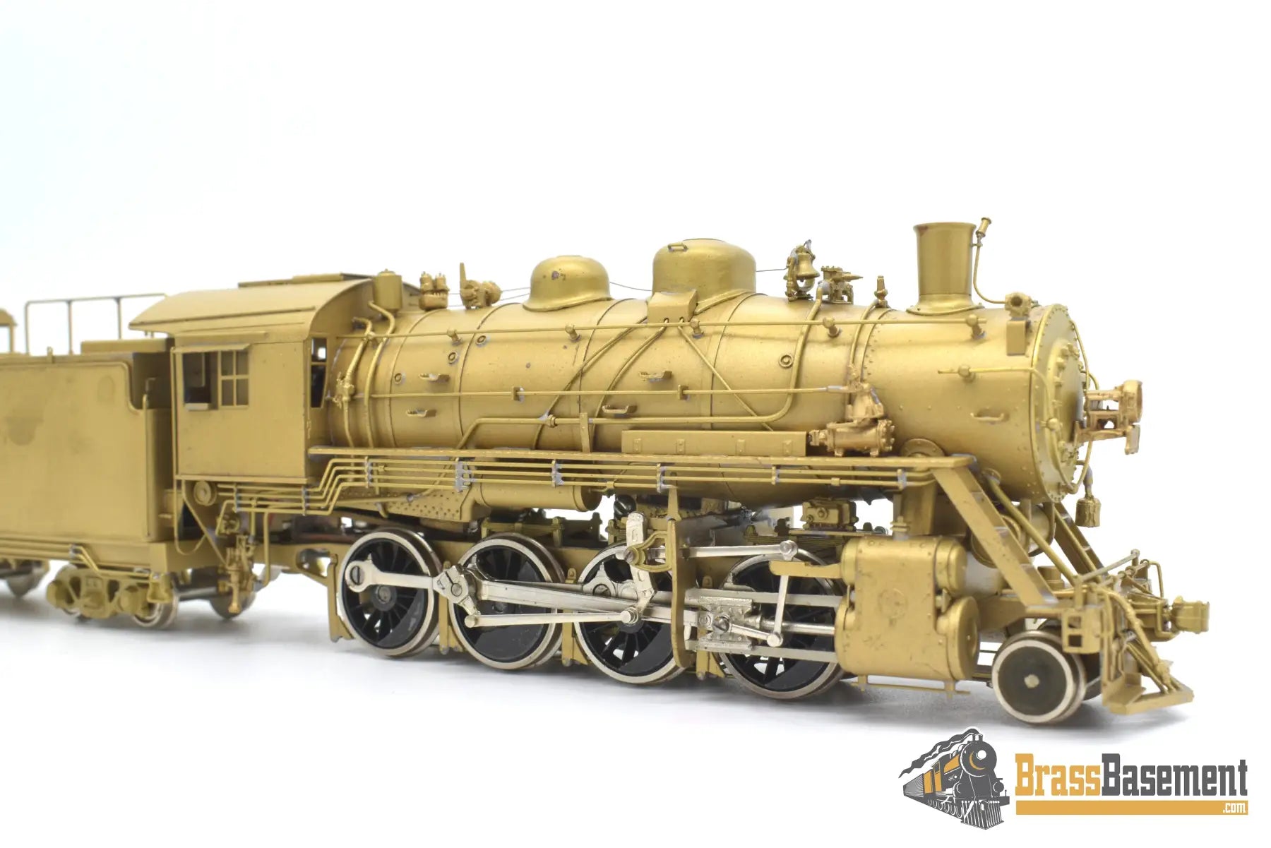 Ho Brass - Hallmark Gom Frisco 2 - 8 - 0 Consolidation Unpainted Mint Steam