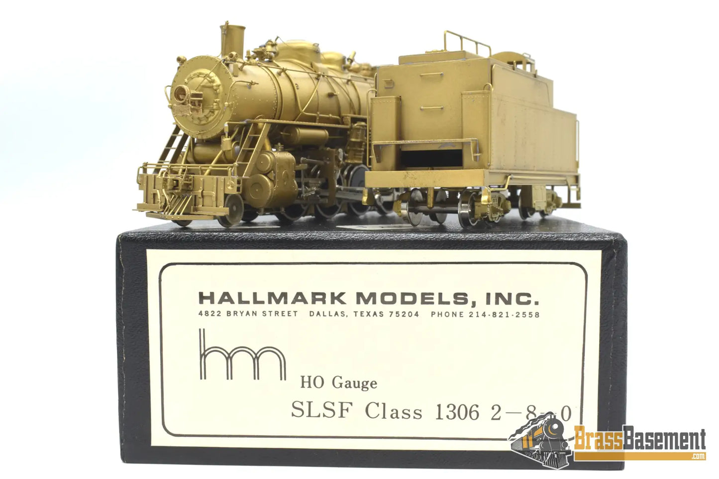 Ho Brass - Hallmark Gom Frisco 2 - 8 - 0 Consolidation Unpainted Mint Steam