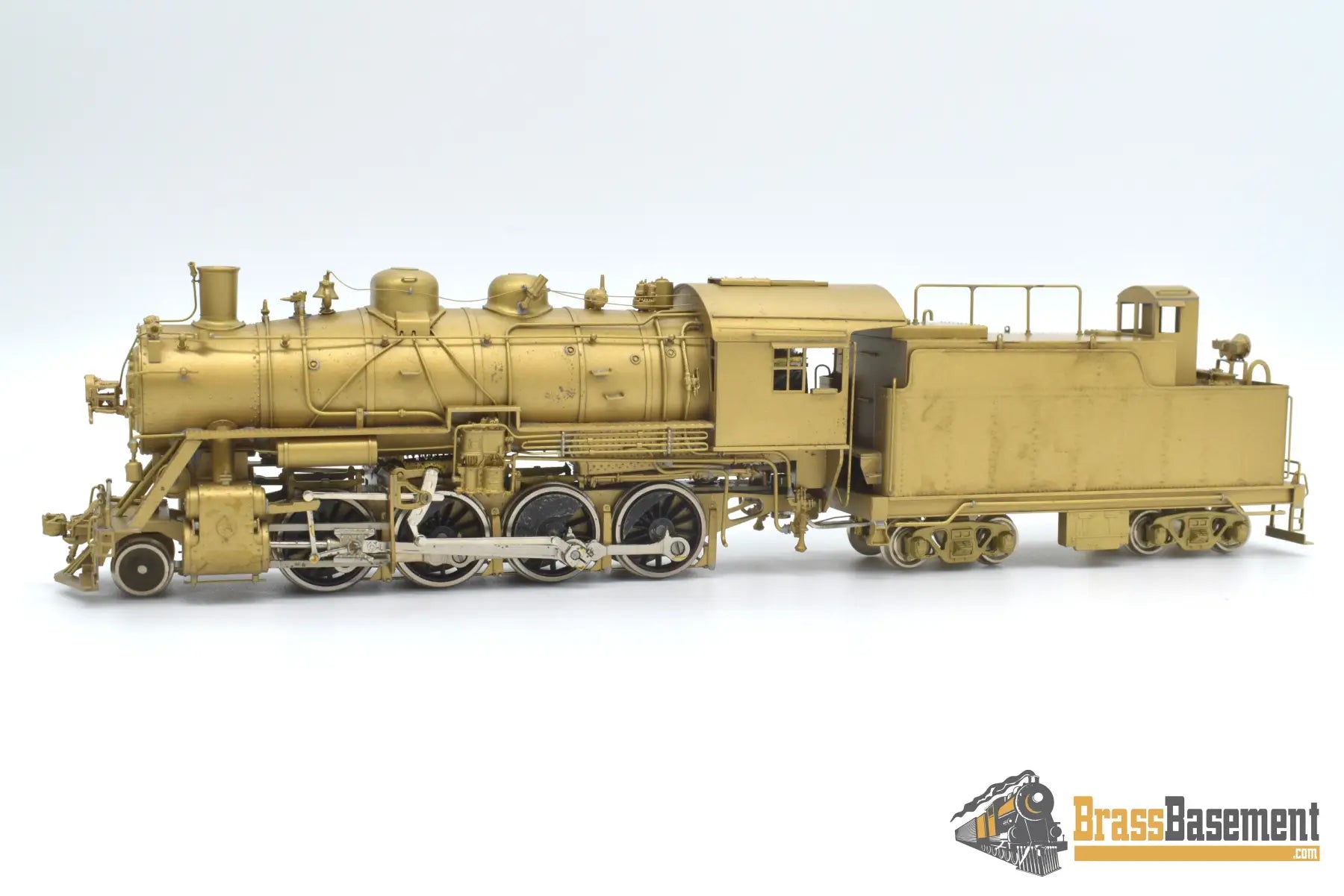 Ho Brass - Hallmark Gom Frisco 2 - 8 - 0 Consolidation Unpainted Mint Steam