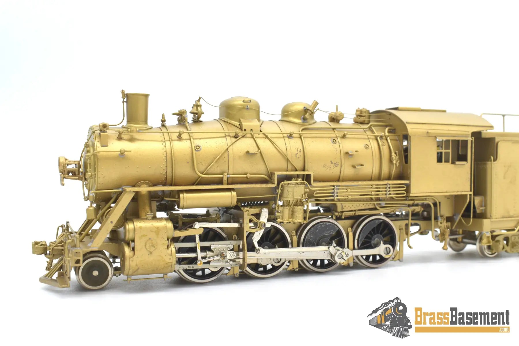 Ho Brass - Hallmark Gom Frisco 2 - 8 - 0 Consolidation Unpainted Mint Steam