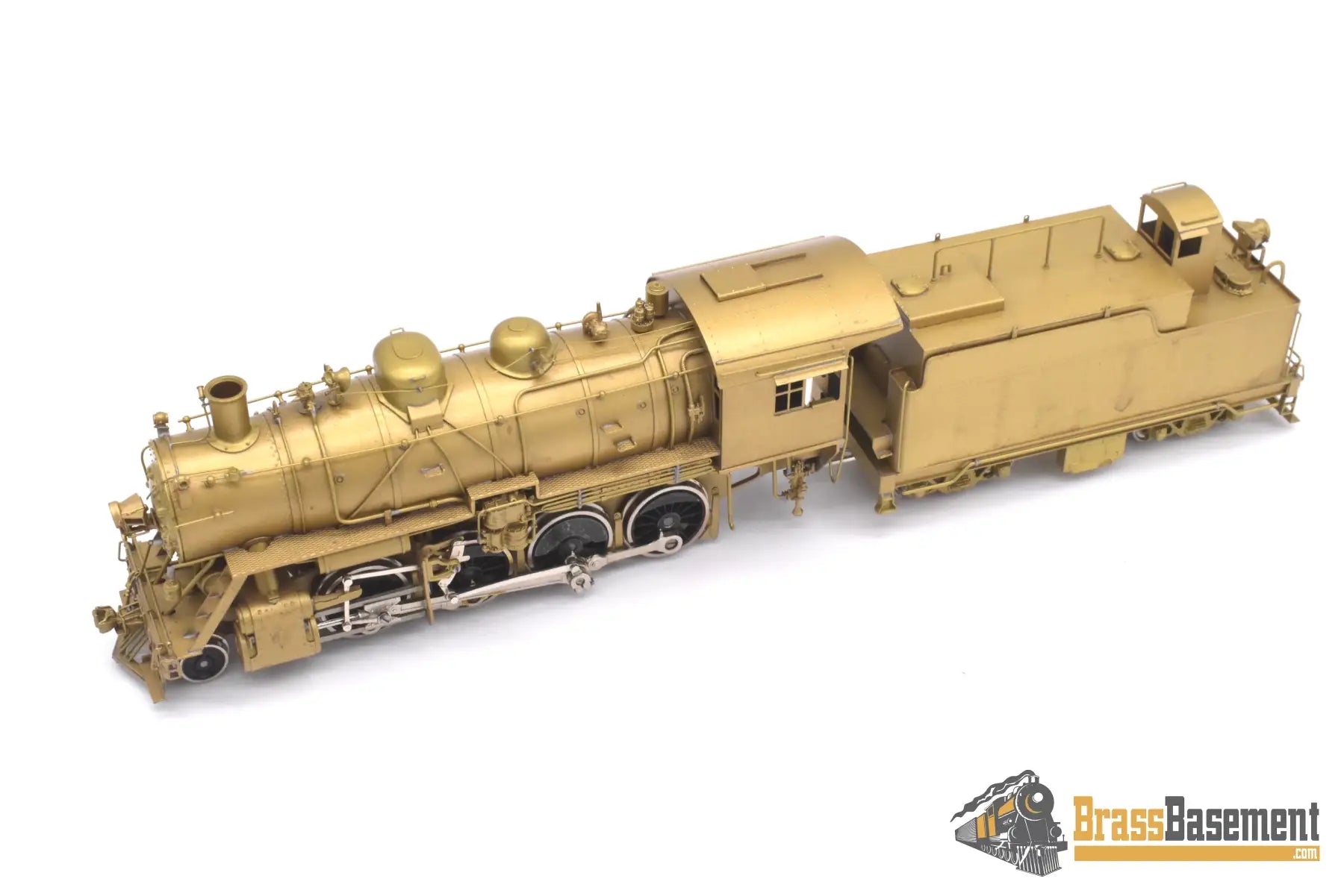 Ho Brass - Hallmark Gom Frisco Slsf 2-8-0 Consolidation Class 1306 Unpainted Mint Steam