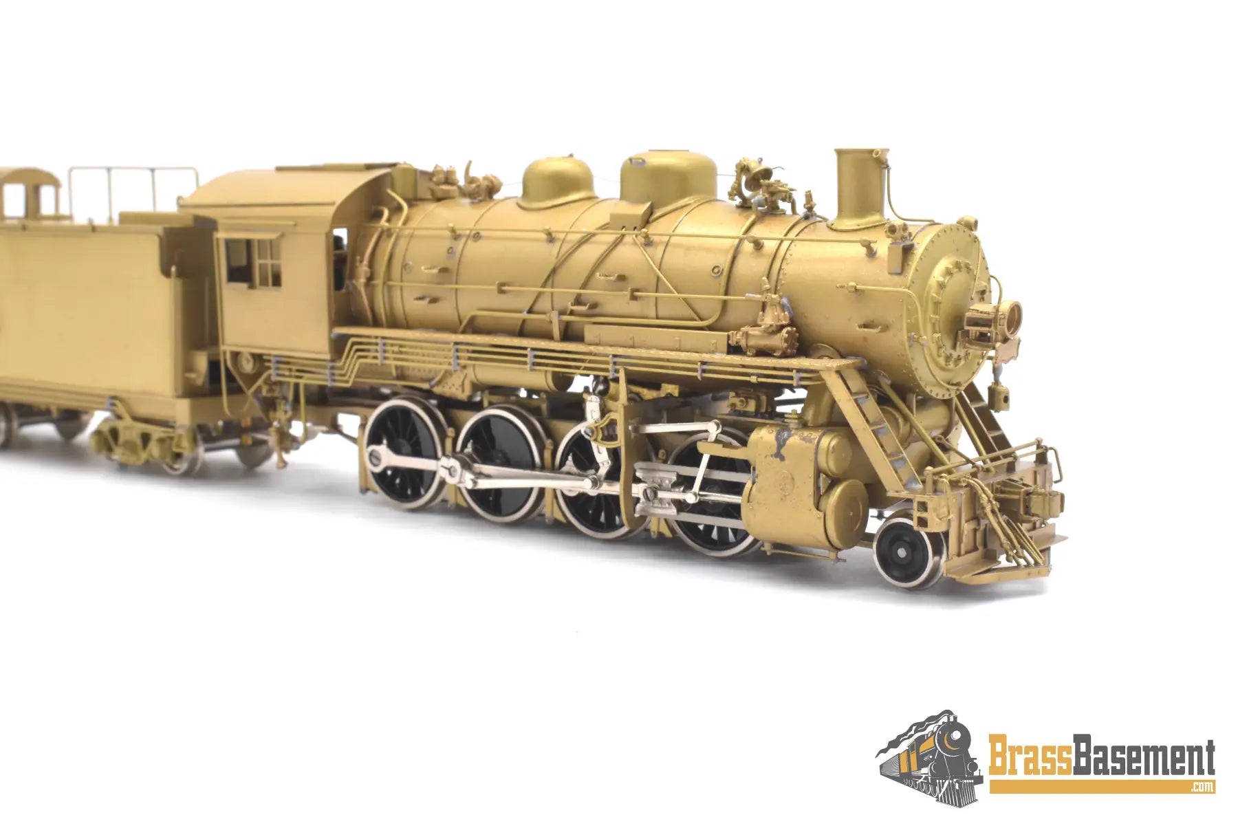 Ho Brass - Hallmark Gom Frisco Slsf 2-8-0 Consolidation Class 1306 Unpainted Mint Steam