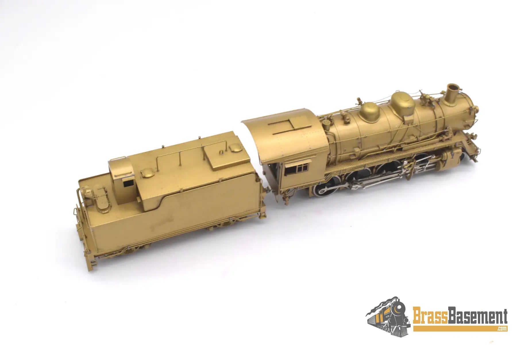 Ho Brass - Hallmark Gom Frisco Slsf 2-8-0 Consolidation Class 1306 Unpainted Mint Steam