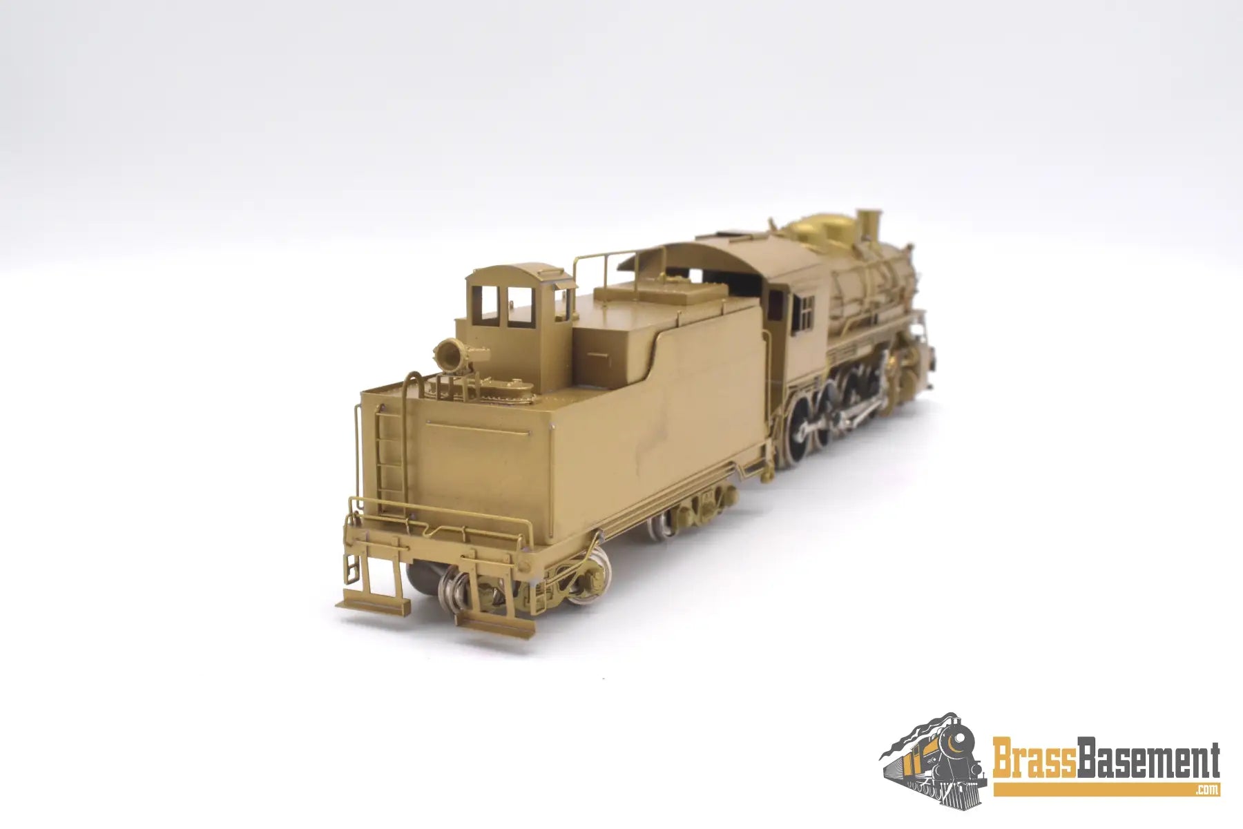 Ho Brass - Hallmark Gom Frisco Slsf 2-8-0 Consolidation Class 1306 Unpainted Mint Steam