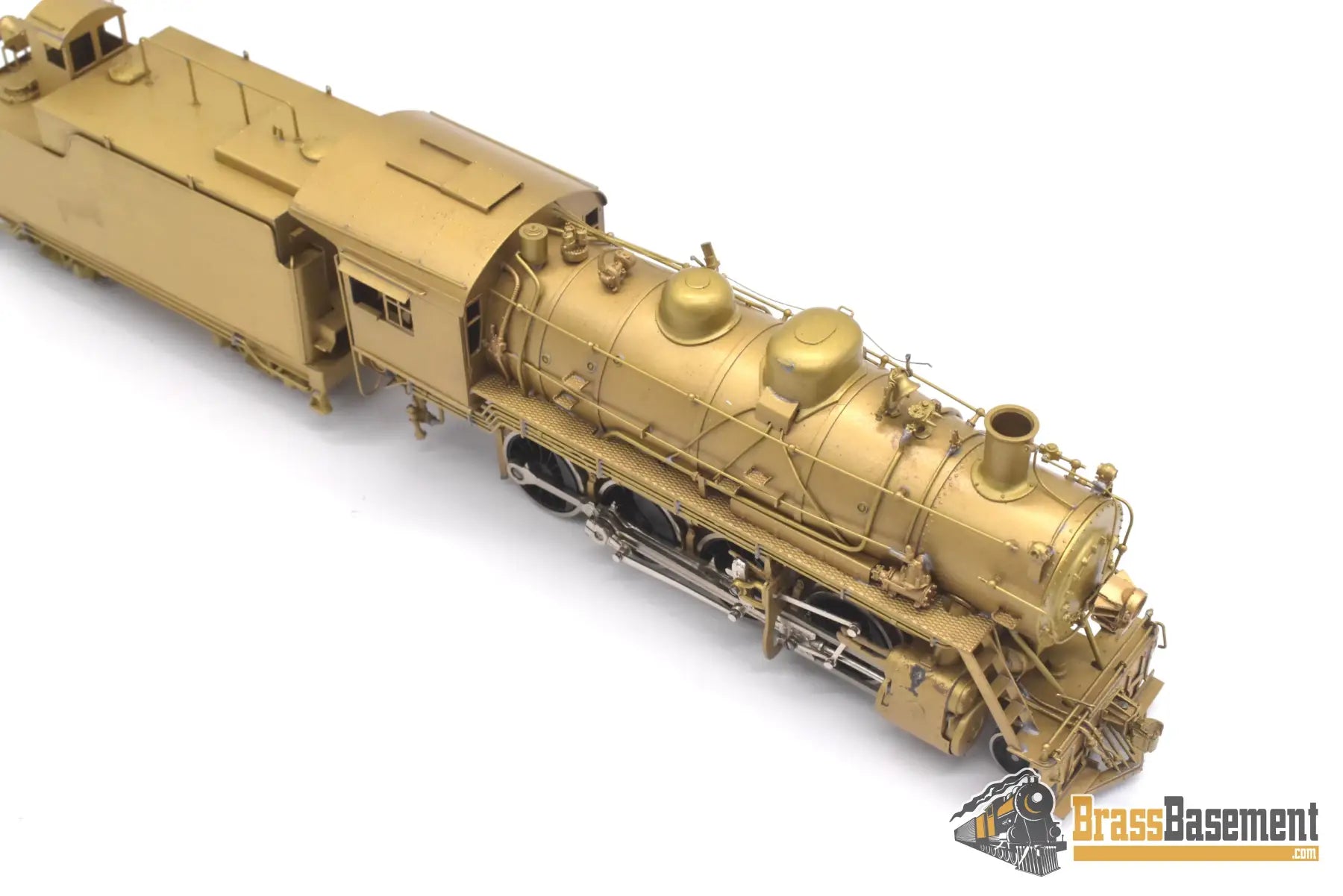 Ho Brass - Hallmark Gom Frisco Slsf 2-8-0 Consolidation Class 1306 Unpainted Mint Steam