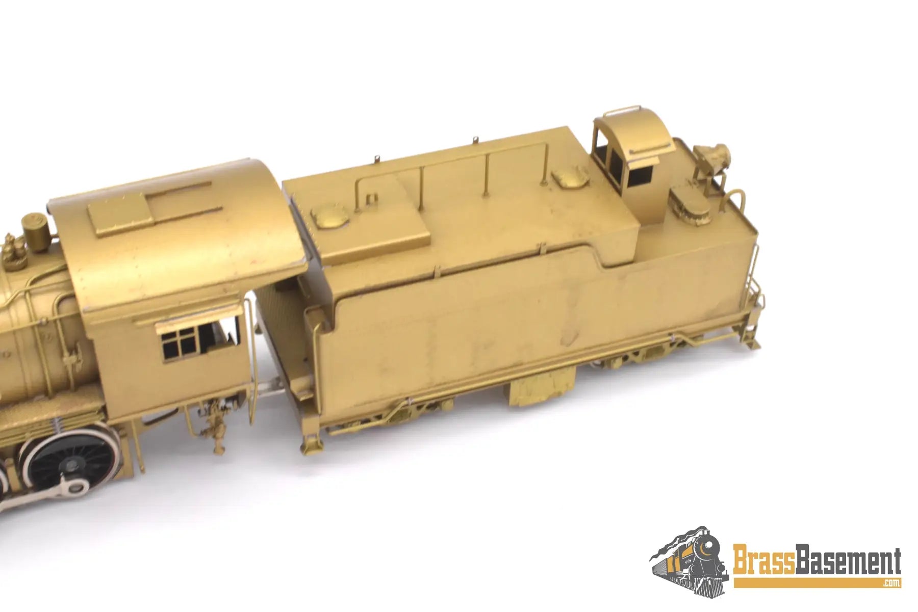 Ho Brass - Hallmark Gom Frisco Slsf 2-8-0 Consolidation Class 1306 Unpainted Mint Steam