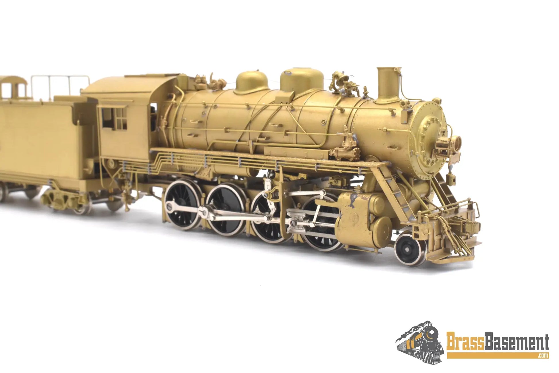 Ho Brass - Hallmark Gom Frisco Slsf 2-8-0 Consolidation Class 1306 Unpainted Mint Steam