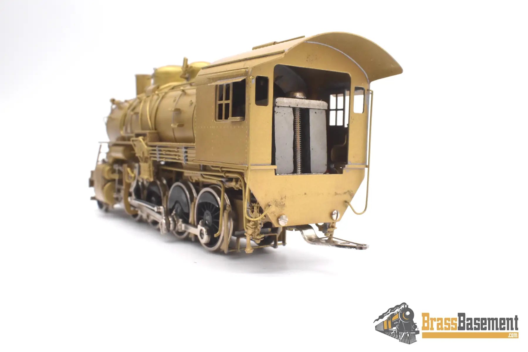 Ho Brass - Hallmark Gom Frisco Slsf 2-8-0 Consolidation Class 1306 Unpainted Mint Steam