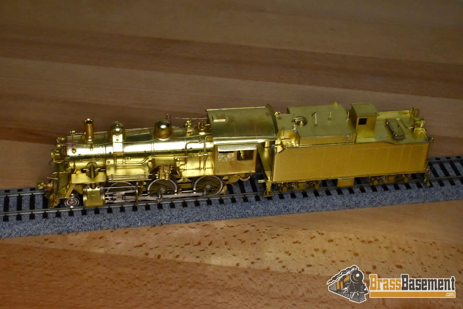 HO Brass - Hallmark Missouri Kansas Texas MKT 2-6-0 J-5 Mogul - Unpainted - Ajin Mint - Steam