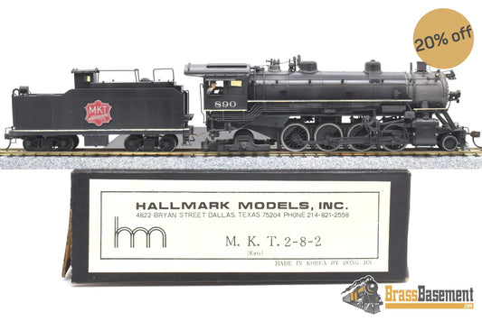 Ho Brass - Hallmark Missouri Kansas Texas Mkt Katy 2 - 8 - 2 Mikado #890 C/P Not Running Steam