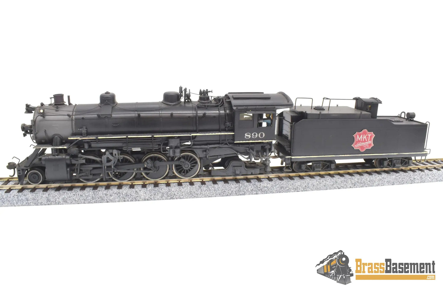 Ho Brass - Hallmark Missouri Kansas Texas Mkt Katy 2 - 8 - 2 Mikado #890 C/P Not Running Steam