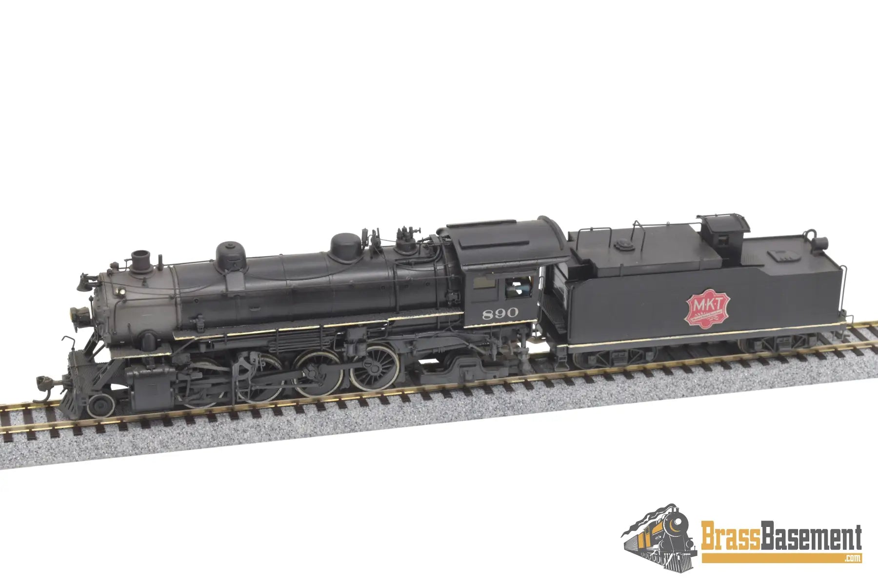 Ho Brass - Hallmark Missouri Kansas Texas Mkt Katy 2 - 8 - 2 Mikado #890 C/P Not Running Steam