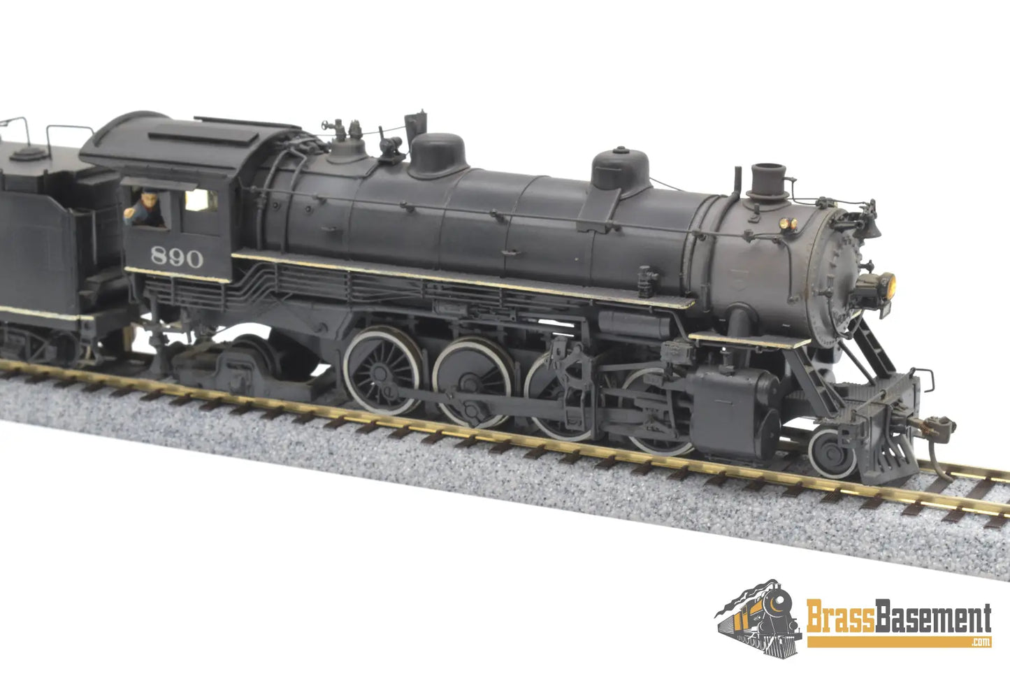 Ho Brass - Hallmark Missouri Kansas Texas Mkt Katy 2 - 8 - 2 Mikado #890 C/P Not Running Steam